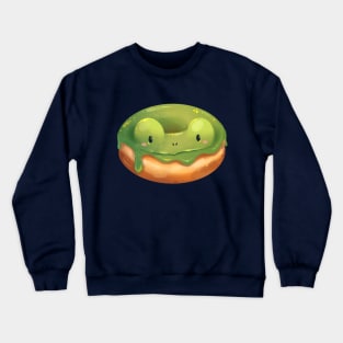 Cute Froggy Donut Crewneck Sweatshirt